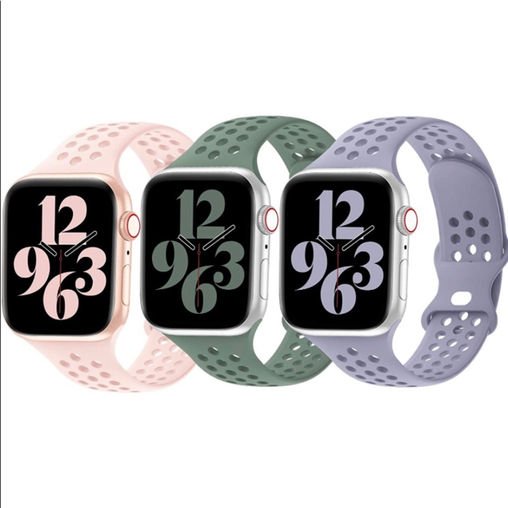 Apple iWatch Compatible Band 3-PK